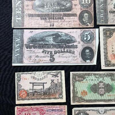 Lot 130 - Domestic and Foreign Currency and Military Payment Certificates