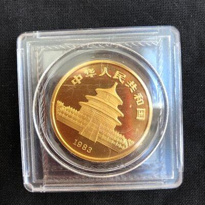 Lot 131 - 1983 Chinese Panda Gold Coin