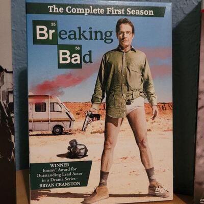 Lot #344: Assorted DVD Series - BREAKING BAD, THE WIRE and THE WAR