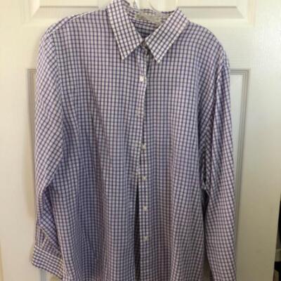 Lot 43U. Long sleeve button-up cotton womenâ€™s shirts; casual long sleeve button-up shirts--$50