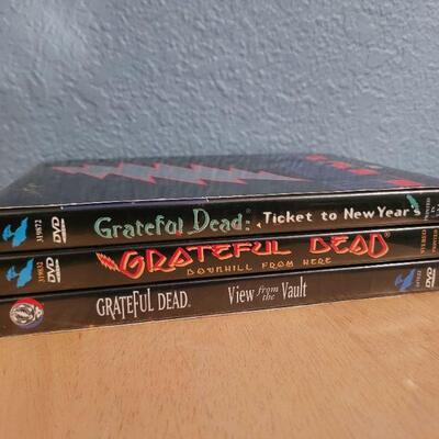 Lot #348: DVD Music Collection - THE BEATLES + THE GRATEFUL DEAD