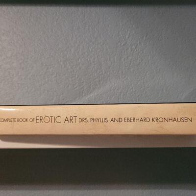 Lot #354: EROTIC ART Volumes 1 and 2 Hardback Reference Book Fine Art