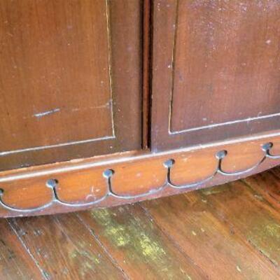 Lot #104  Antique 1920's Chiffarobe with Drawers