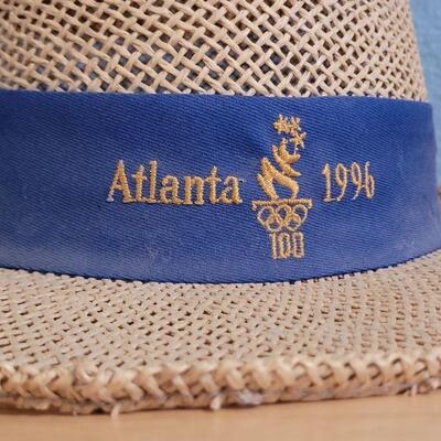 Lot #362: Vintage 1996 ATLANTA Olympics Straw Hat 