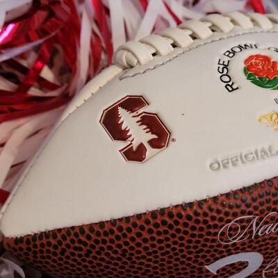 Lot #365: STANFORD 2016 ðŸŒ¹ Rose Bowl Football + Pon Pons 