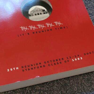 Lot #371: Vintage STANFORD Reunion Book CLASS OF 1982 