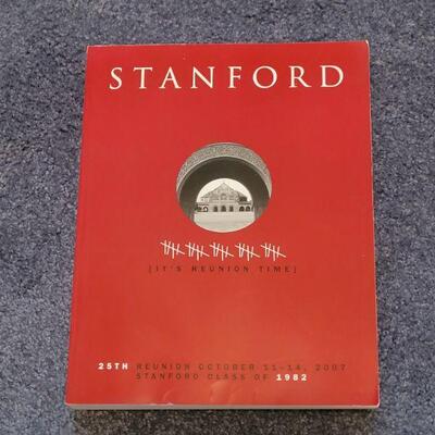 Lot #371: Vintage STANFORD Reunion Book CLASS OF 1982 