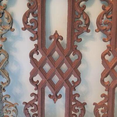 Lot #107  Lot of Four Matching Architectural Pieces - antique