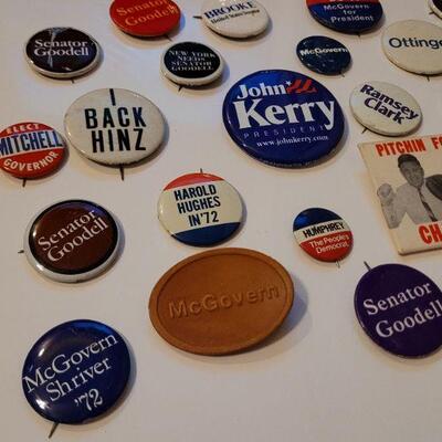 Lot #376: Assortment of Political Buttons