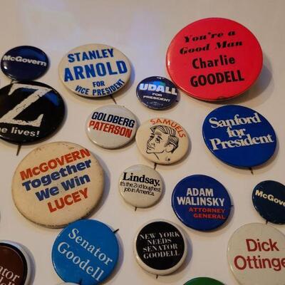 Lot #377: Assortment of Political Buttons