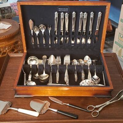 Holmes & Edwards Inlaid Silverplate Lot