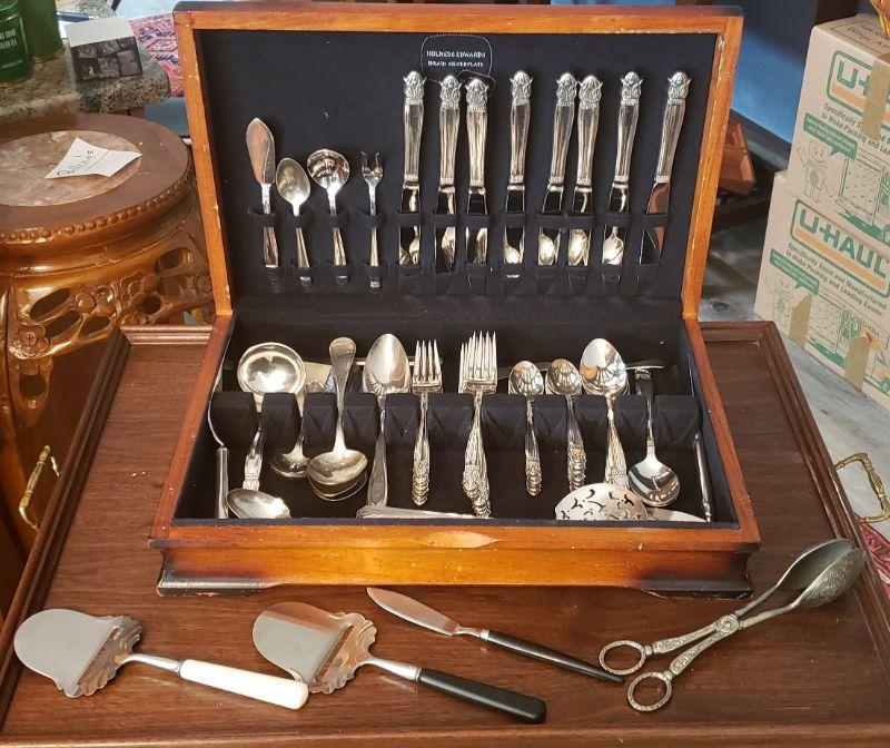 holmes & edwards inlaid silverplate