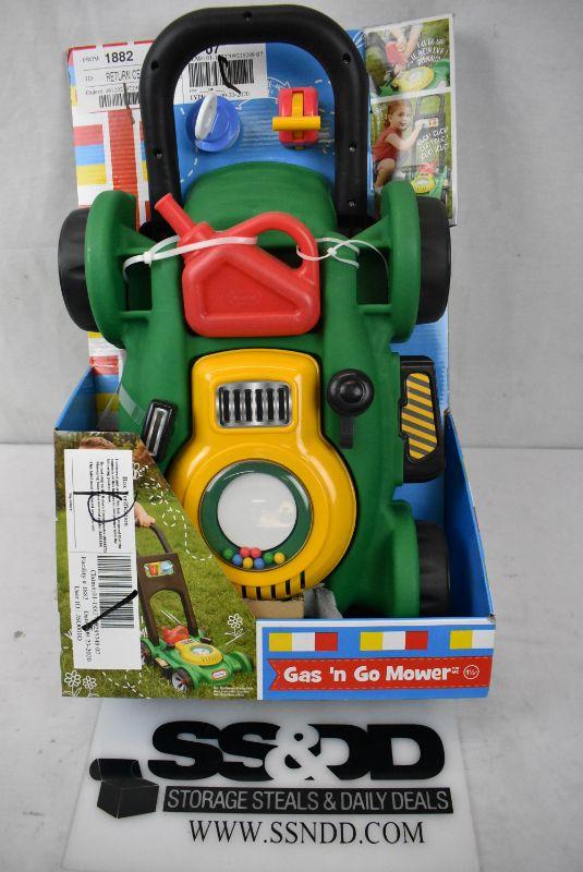 little tikes gas n go mower