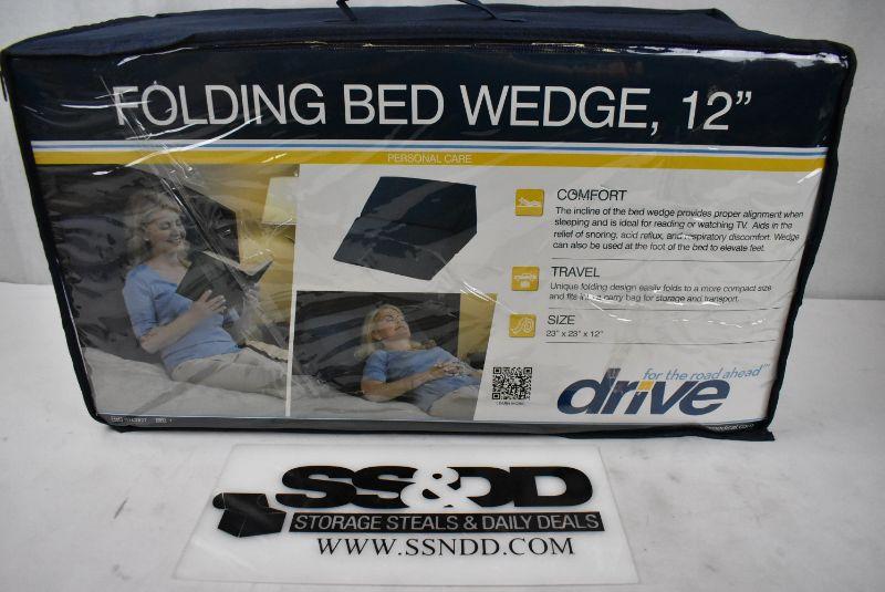 12" Drive Medical Folding Bed Wedge 