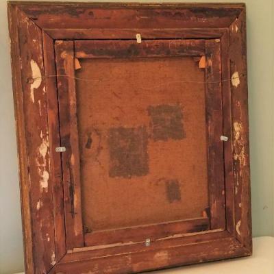 Lot #120 Antique oil on canvas portrait of a Young Man - ca. 1920-30
