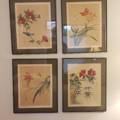 4 Oriental Frames Lot 