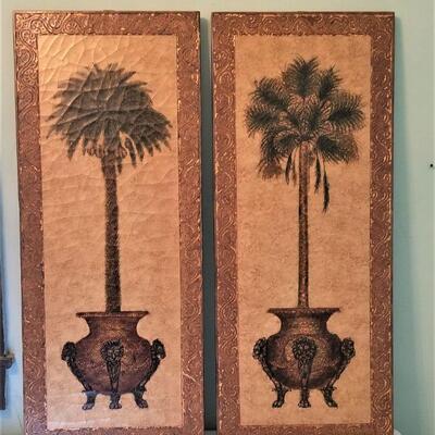 Lot #133 Pair of Florentine Style Decorative Pictures