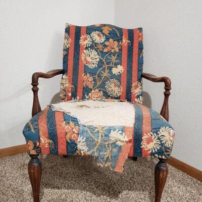 Lot 397:  Antique Chair (Great Bones)