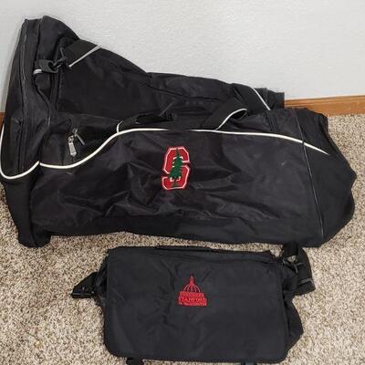 Lot 405: Stanford Duffle and Satchel 