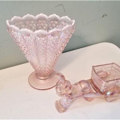 Lot #135  2 pieces of FENTON glass