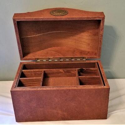 Lot #142  Contemporary Decorative Box with lift out tray