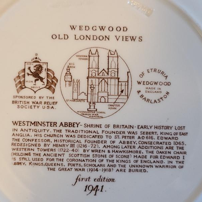 UM1: Wedgwood Old London Views