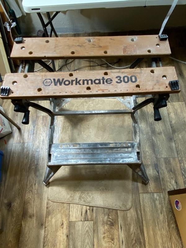 Lot 90 Black and Decker Workmate 300 Woodworking Making Tools
