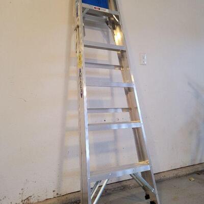 Lot #462: 6' WAGNER Aluminum Safety Ladder 