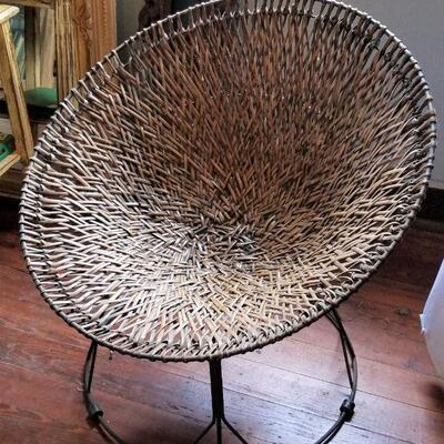 Lot #146  PAIR of Papa-San Chairs