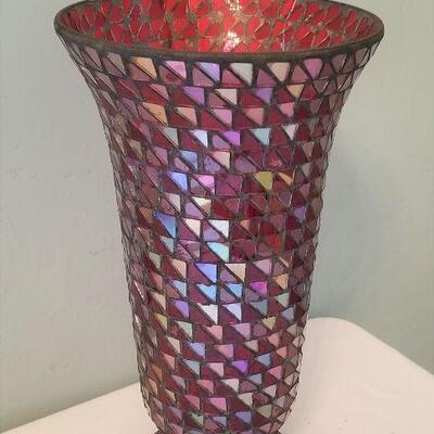Lot #149  Mosaic Glass Vase