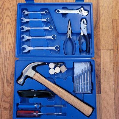 Lot #482: Assorted General Use Tool Kit w/ Carry Case
