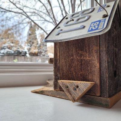 Lot #485: Vintage Farmhouse Style Bird House 