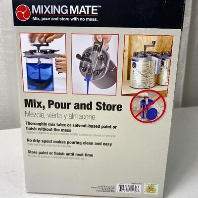 Lot# 101 Mixing Mate Gallon Paint Mixer with Pour Lid Woodworking Cabinet Making Tools 