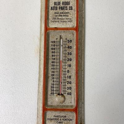 Lot# 103 s Vintage Advertising Thermometer Lynchburg VA  