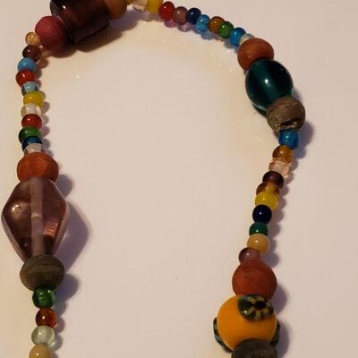 Lot 489:  Vintage Beaded Necklaces