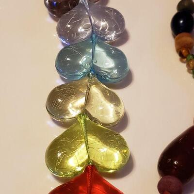 Lot 489:  Vintage Beaded Necklaces