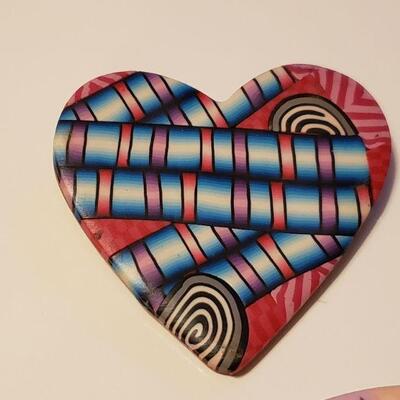 Lot 496: Artist made Brooches 