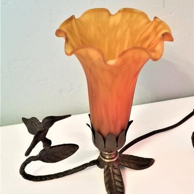 Lot #155  Pair of Contemporary "Tulip" table Lamps