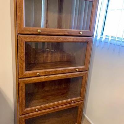 LOT 6 Barrister's Bookcase 4 Shelves