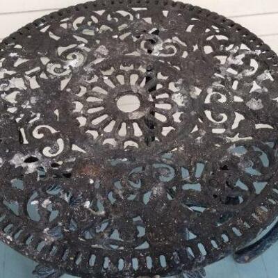 Lot #159  Cast Iron Bistro Set #2 - 3 pieces