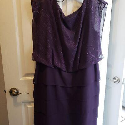 Lot 519: Purple Formal Dress 