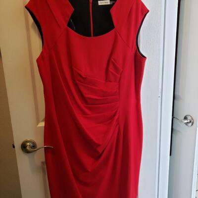 Lot 521:  Calvin Klein Little Red Dress