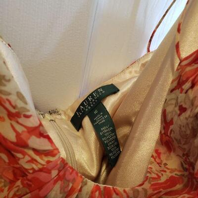 Lot 522: Ralph Lauren Spaghetti Strap Dress