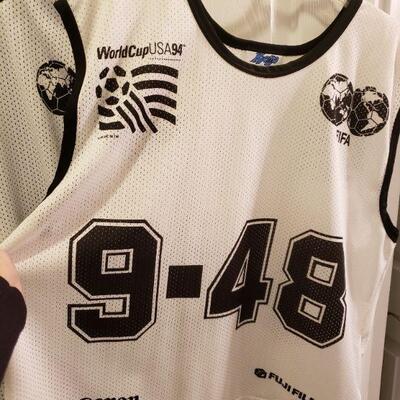 Lot 550: World Cup Jersey lot