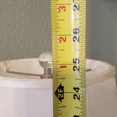 Lot 576: Glass Ball Lamp