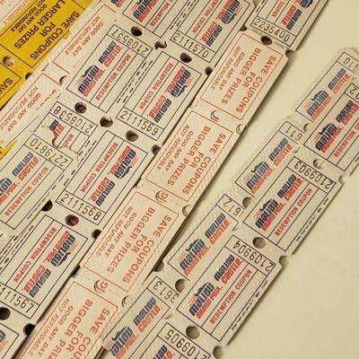 Lot 581: Vintage Tickets Lot