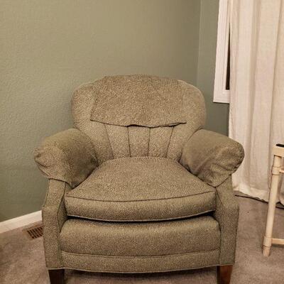 Lot 590: Sage Green Chair