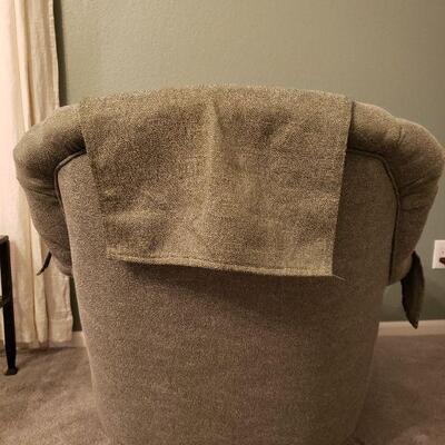 Lot 590: Sage Green Chair