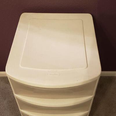 Lot 597: Plastic Storage 