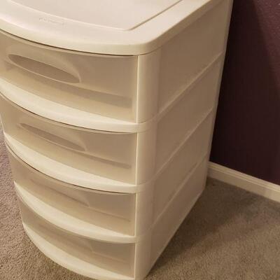 Lot 597: Plastic Storage 